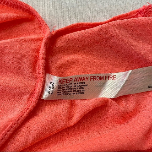 FP Movement by Free People Fool Me Once Tank Papaya Punch XL - Picture 7 of 7